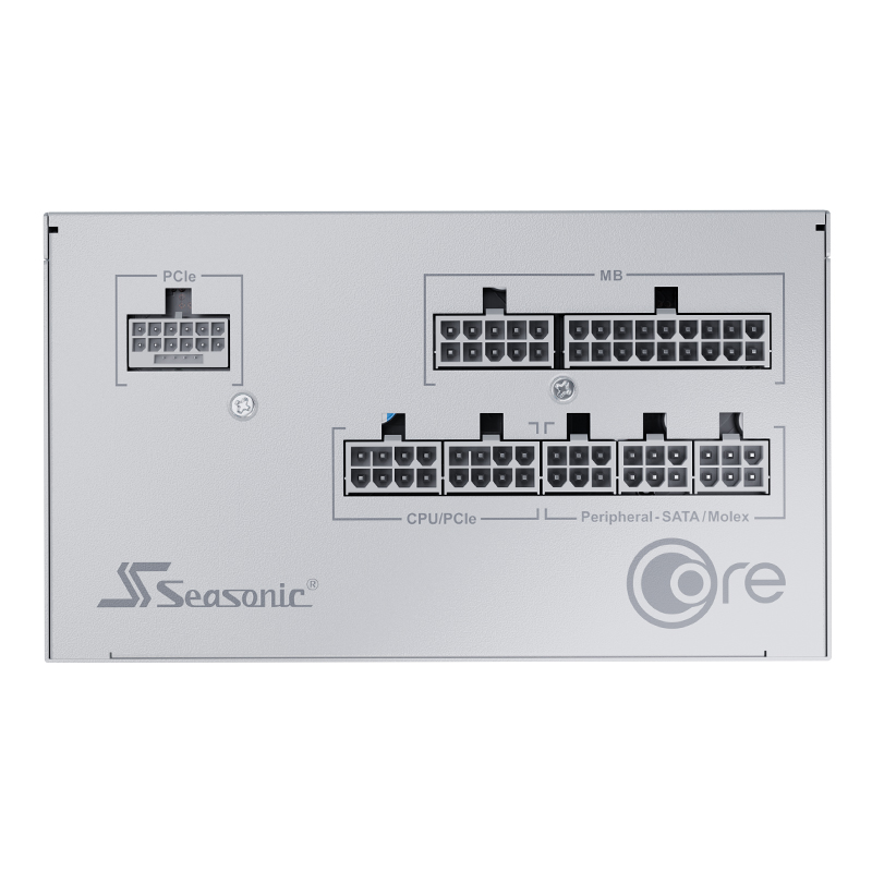 시소닉 CORE V2 GX-750 GOLD 풀모듈러 ATX3.1 화이트_이미지