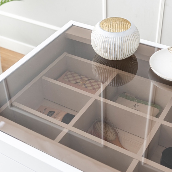 슈퍼홈 콘야 드레스룸 서랍장 아일랜드 액세서리 수납장 800_이미지