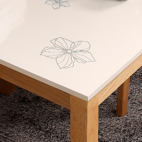 동서가구 케빈 하이그로시 식탁 850 (의자2개)_이미지