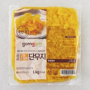 곰곰 꼬들꼬들한 단무지 1kg이미지입니다. 누르면 해당 게시물로 새창이동합니다.