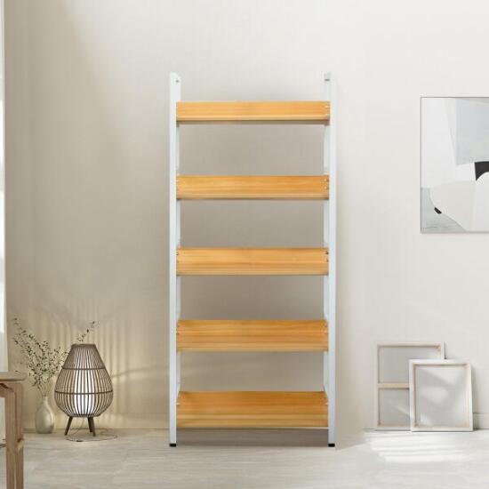 가구느낌 리버 5단 책장 700_이미지