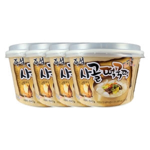 송학식품  즉석 사골 떡국떡 154.5g [4개] 상품이미지