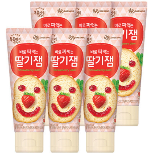  복음자리 바로 짜먹는 딸기잼 100g [6개]
