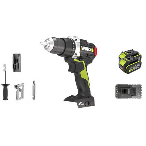 웍스 WU193 해외구매 (5.0Ah, 배터리 2개)_이미지