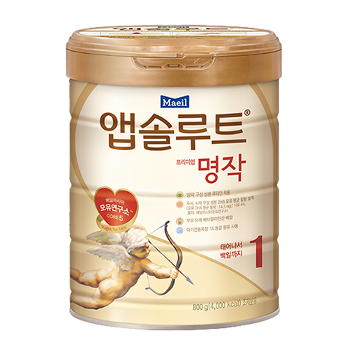 매일유업 앱솔루트 프리미엄 명작 1단계 800g (3개)_이미지