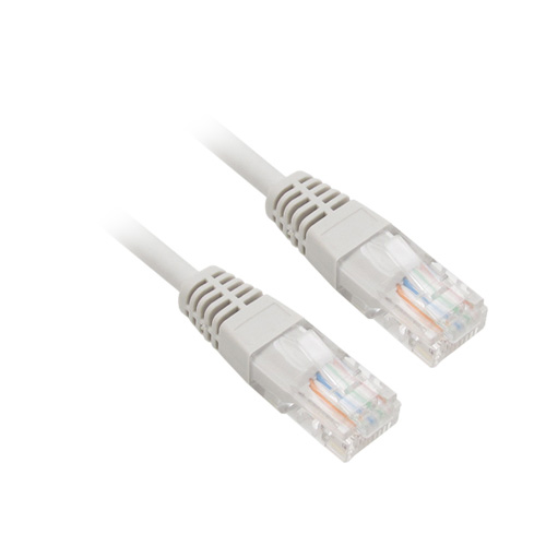강원전자 NETmate CAT.5e UTP 다이렉트 랜케이블 그레이 (3m)_이미지