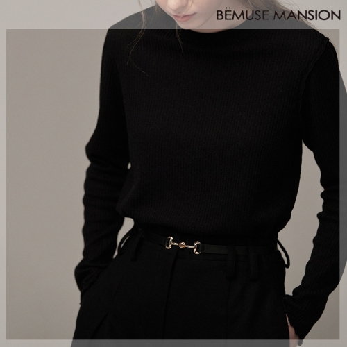 �Ľ��� Gold clasp point belt 2 colors BE24HSAC001