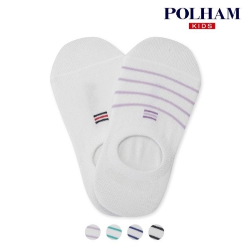 폴햄키즈 시그니처 공용 2PACK 페이크 삭스_PKD5AY3301_이미지