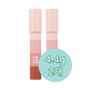 한국화장품 메리쏘드 릴엣지 아이크레용 아이섀도 4.4g (2개)