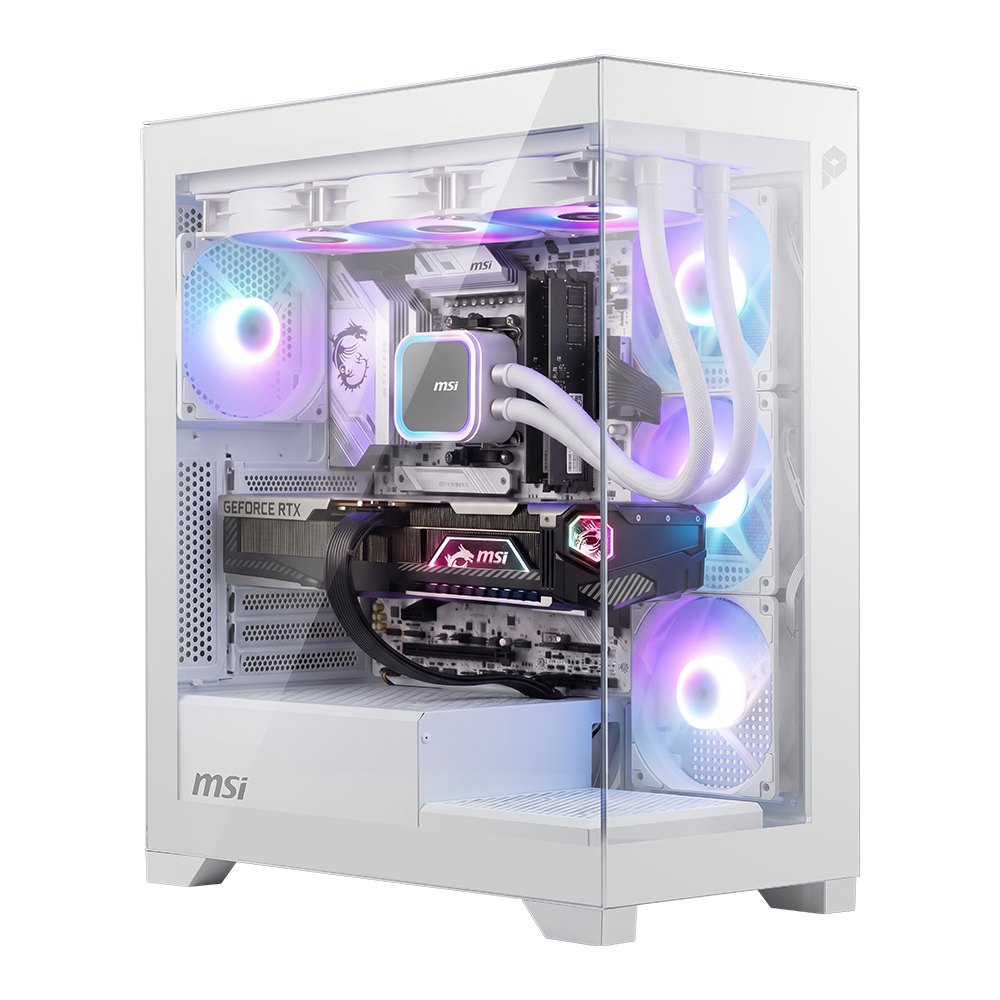 MSI MAG Codex Z2 X3D B9NVV A25-W R7-9800X3D RTX 5080 게이밍 (32GB, M.2 1TB)