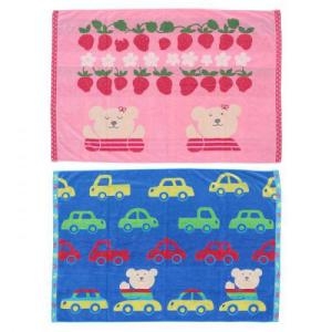 레인보우 레인보우 베어 특대형 바디 타올 두근두근-키티야