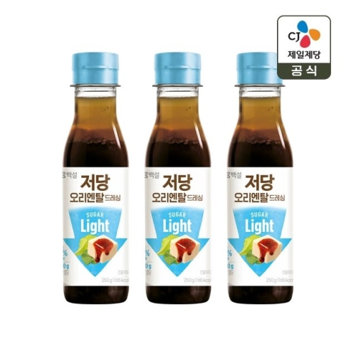  백설 저당 오리엔탈 드레싱 250g [3개]
