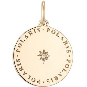 로이드 L-DIAMOND 마이<b>스텔라</b> 폴라리스 코인 <b>18</b>K 펜던트 LPF23002D