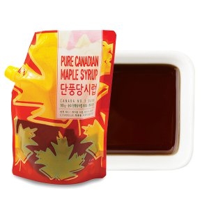 메가커피 솜 캐나다 메이플 다크 시럽 500g 1박스 12개_이미지