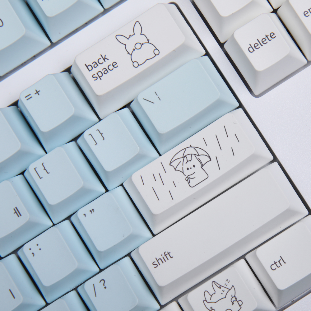 몬스타 몬스타기어 블루버니 PBT 키캡_이미지