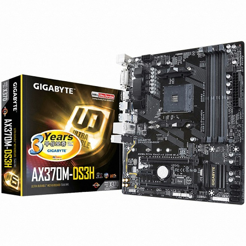 GIGABYTE GA-AX370M-DS3H 듀러블에디션 피씨디렉트_이미지