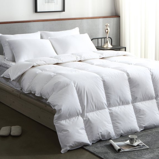 라셀렌 헝가리 다운80 순면 구스이불 겨울용 (퀸 Q)_이미지