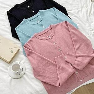 패션 VY 여자 가을개강룩 니트 가디건_WJK22368