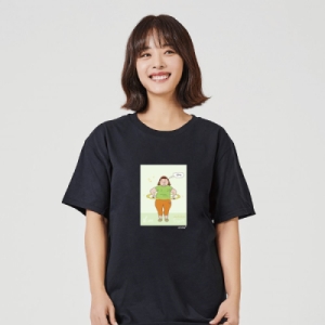  W6E5769 키밍 다이 어트 시작 편한티 가벼운티 운동반팔티