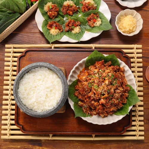 인포벨 국내산 해물 식탁 벌교 꼬막장 양념 순살 꼬막 무침 밑반찬 짜지않은 만능 비빔장 통꼬막장 제철음식 120g_이미지