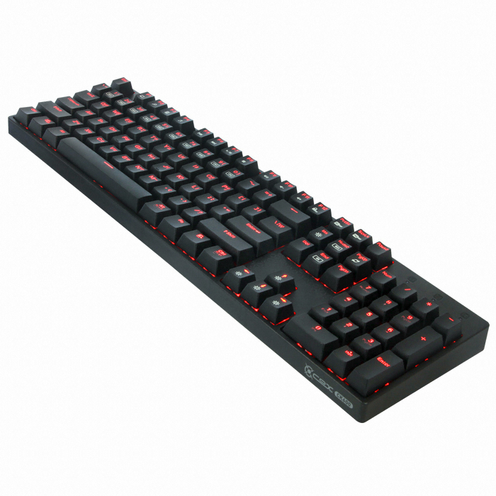 COX CK600 교체축 LED 게이밍 (블랙, 청축)_이미지