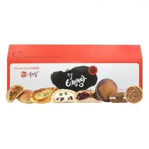 전주명물빵 모듬세트 1호 비빔2+떡갈비2+초코파이2+호두단팥2 전주빵 전주명물 우리밀
