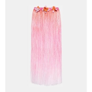 로베르타 아이너 Ombr 레더 트리밍 태슬 미디 스커트 P00789041_이미지