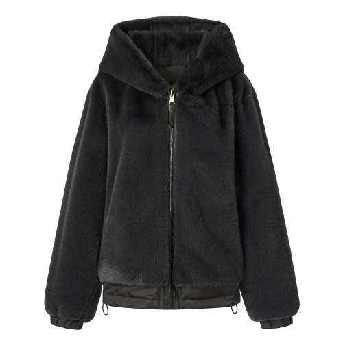 라벨르 여성 by신영모피 페이크 밍크 후드 양면 자켓이미지입니다. 누르면 해당 게시물로 새창이동합니다.