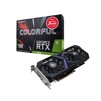 COLORFUL 지포스 <b>RTX</b> <b>3050</b> GAMING DUO V4 D6 6GB 피씨디렉트