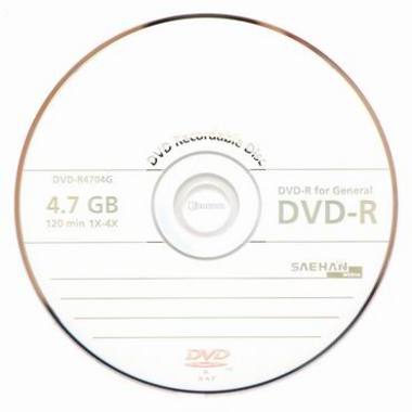 새한 DVD-R 4.7GB 4x 케익 10장_이미지