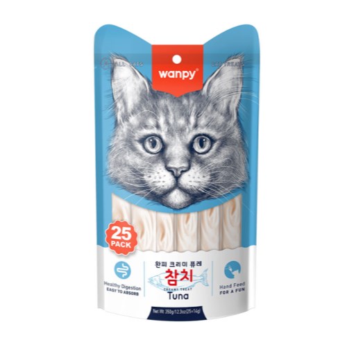 완피 캣 크리미 퓨레 참치 350g (14g x 25p)[1개]