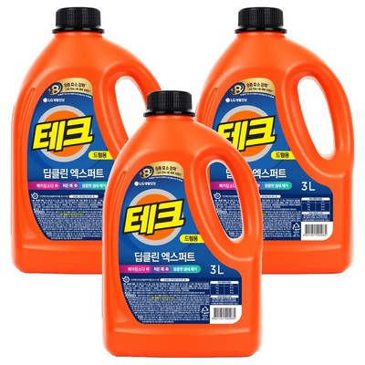 테크 딥클린 엑스퍼트 드럼용 3L (3개)_이미지