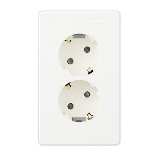 V시리즈 매립 2구 콘센트