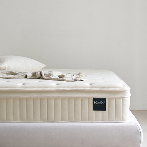 스칸디아 허리 탄탄 럭셔리 티타늄 포켓스프링 매트리스 Q (27cm)