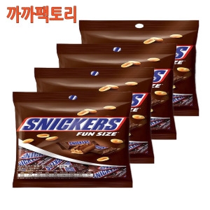 마즈 스니커즈 펀사이즈 12입 240gx4봉 까까팩토리