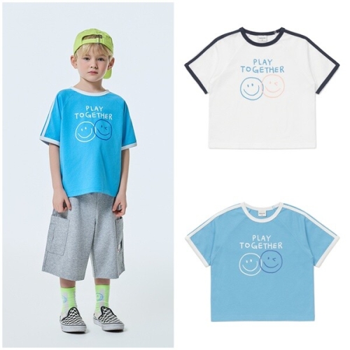 래핑차일드 스포티 링거 반팔티 86319-331-3637