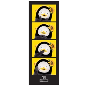 펭수 네컷포토 스티커 (6type)