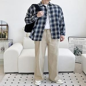 Rly ACC SF1000남성 사계절 반밴딩 면바지 세미와이드팬츠 37326477