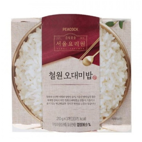 이마트 피코크 철원 오대미밥 210g (3개)_이미지