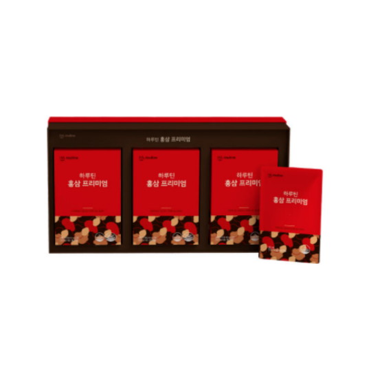 하루틴 홍삼 프리미엄 선물세트 50ml 30포 (1개)_이미지
