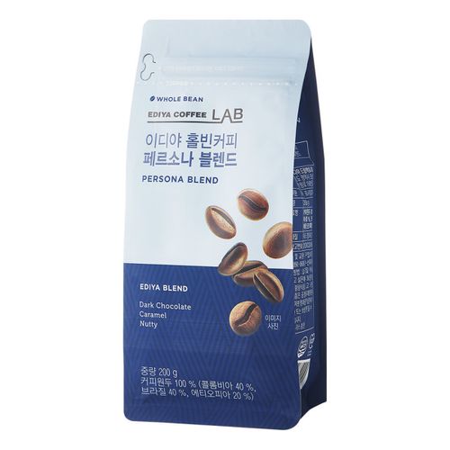이디야 홀빈커피 페르소나 블렌드 200g (1개)
