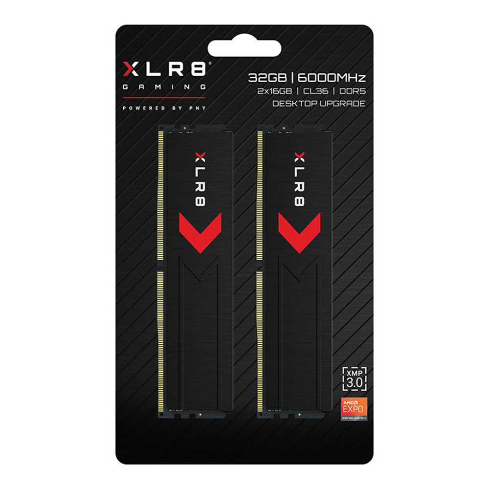 PNY XLR8 DDR5-6000 CL36 Heatsink 패키지 (32GB(16Gx2))_이미지