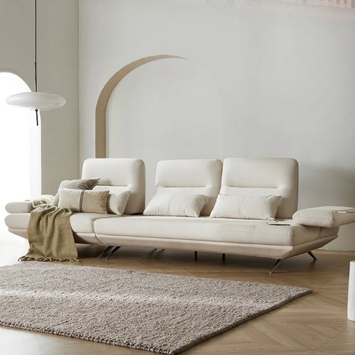 현대의료기 디바노비앙코 4인 패브릭 온열 돌소파 MS (그린팔보석)_이미지