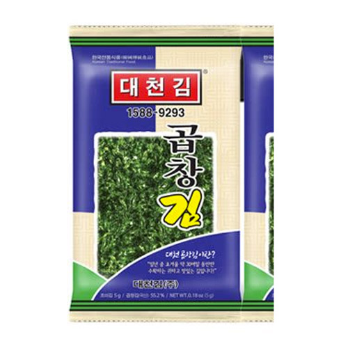 대천김 곱창 도시락김 5g[40개]