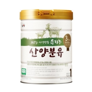 남양유업 365일 자연방목 유기농 산양분유 1단계 400g (12개)_이미지
