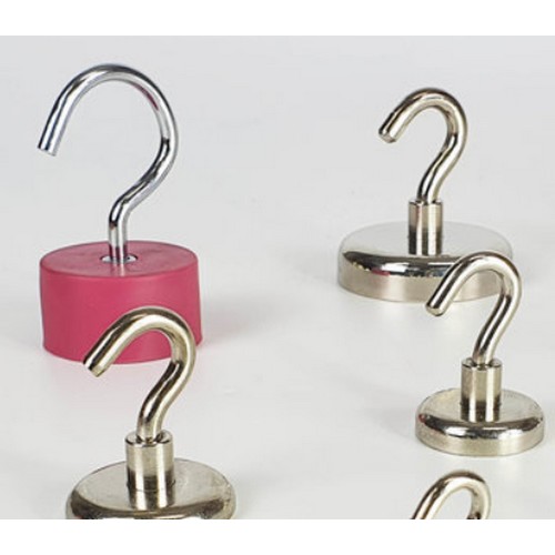 [불명] 네오디움 원형 고무 고리자석 45x25mm