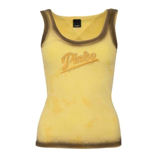 핑코 민소매 티셔츠 107306A3H5H47 Yellow