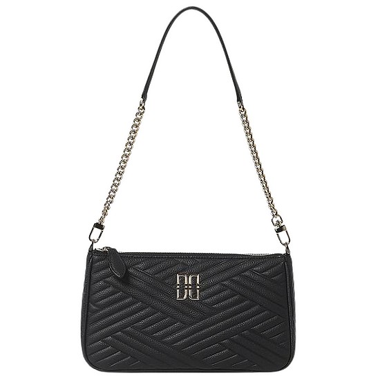 CARLISLE 칼라일 가죽 스몰 숄더백 DCBA2E362BK