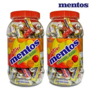퍼페티반멜레 멘토스 미니 푸르티 1kg (2개)_이미지