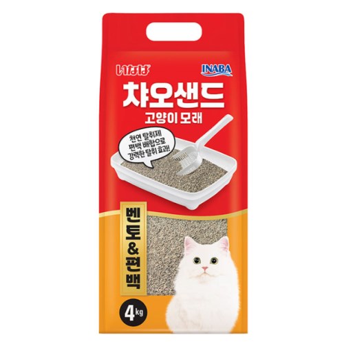 이나바 캣 챠오샌드 벤토&편백 4kg